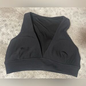 BuffBunny Black Ribbed Top